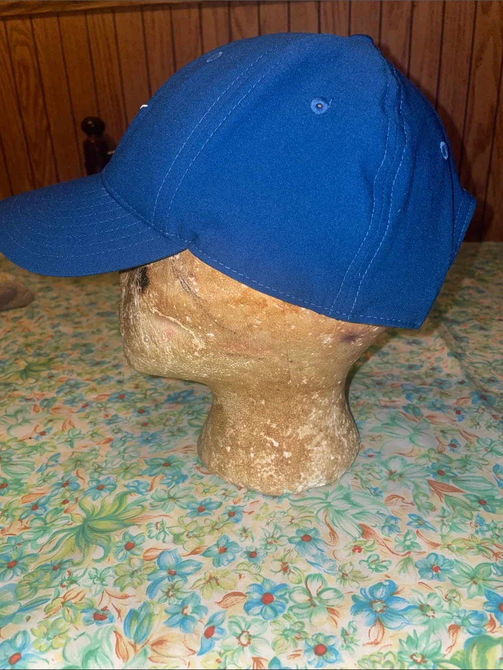 Teal/ blue & white Nike club snap back cap (m/L)